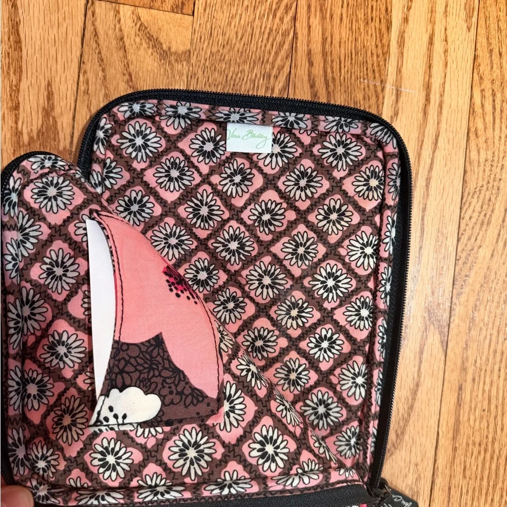Vera Bradley Floral Tablet Case - Pink, Black, Cream